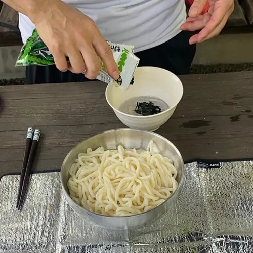 冷やしたぬきうどん2