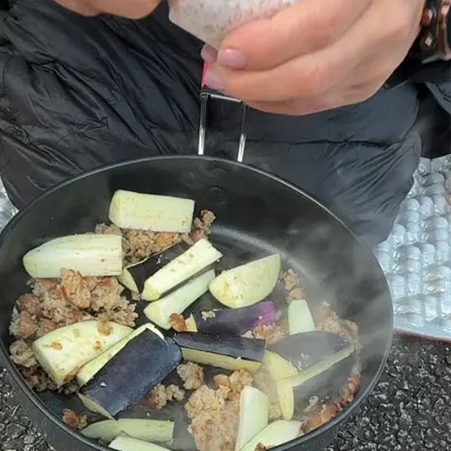 麻婆茄子丼4